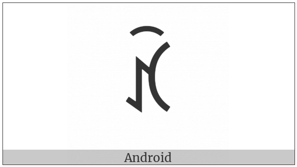 Yi Syllable Vix on various operating systems