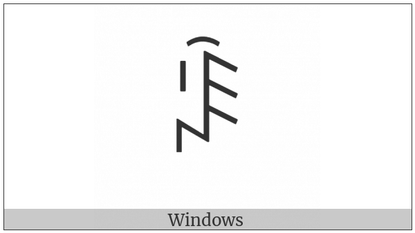 Yi Syllable Tox on various operating systems