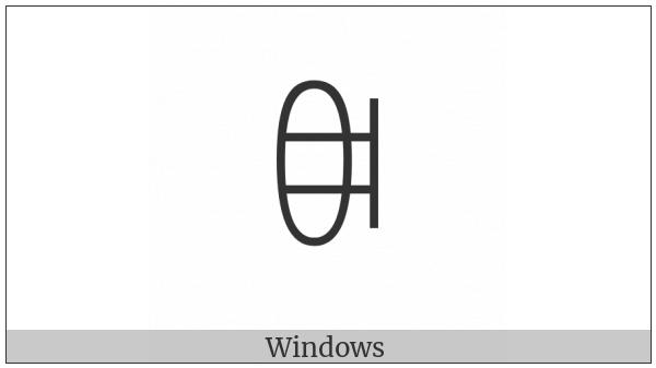 Yi Syllable Not on various operating systems