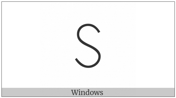 Yi Syllable Lyr on various operating systems