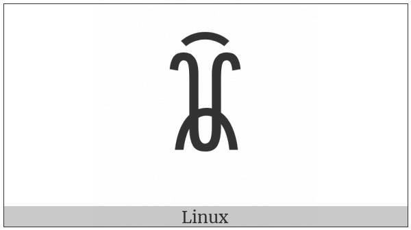 Yi Syllable Gguox on various operating systems