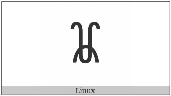 Yi Syllable Gguo on various operating systems