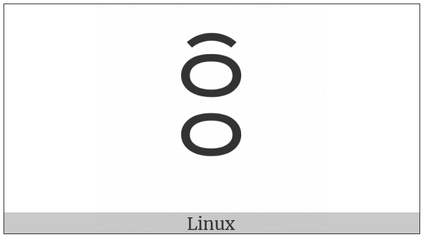 Yi Syllable Ggurx on various operating systems