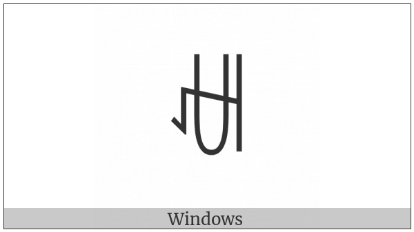 Yi Syllable Cot on various operating systems