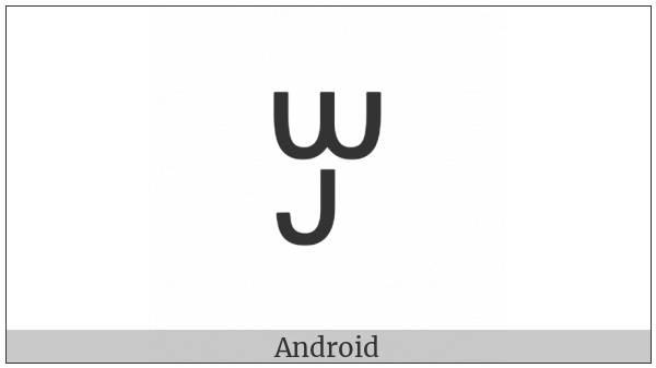 Yi Syllable Jo on various operating systems