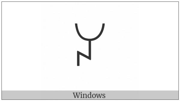 Yi Syllable Qy on various operating systems