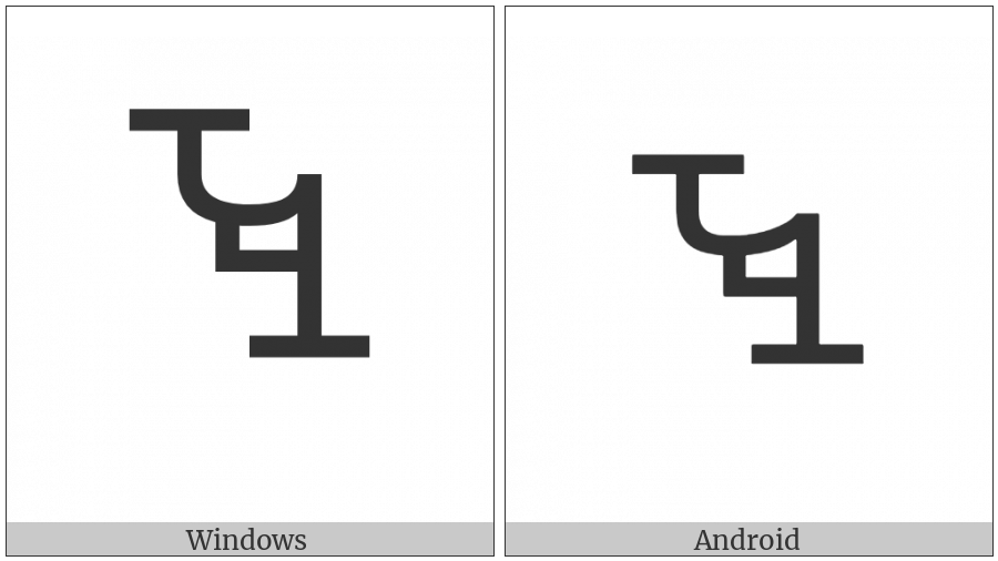 Vai Syllable Wee on various operating systems