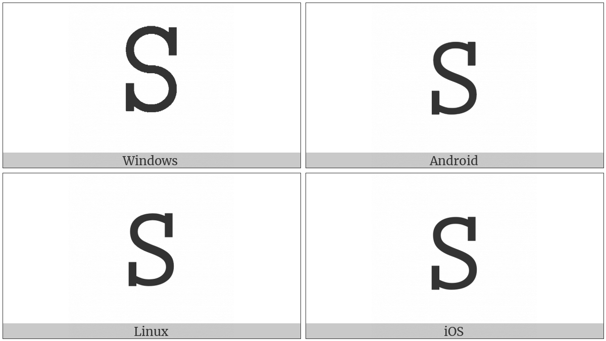 Vai Syllable Poo on various operating systems