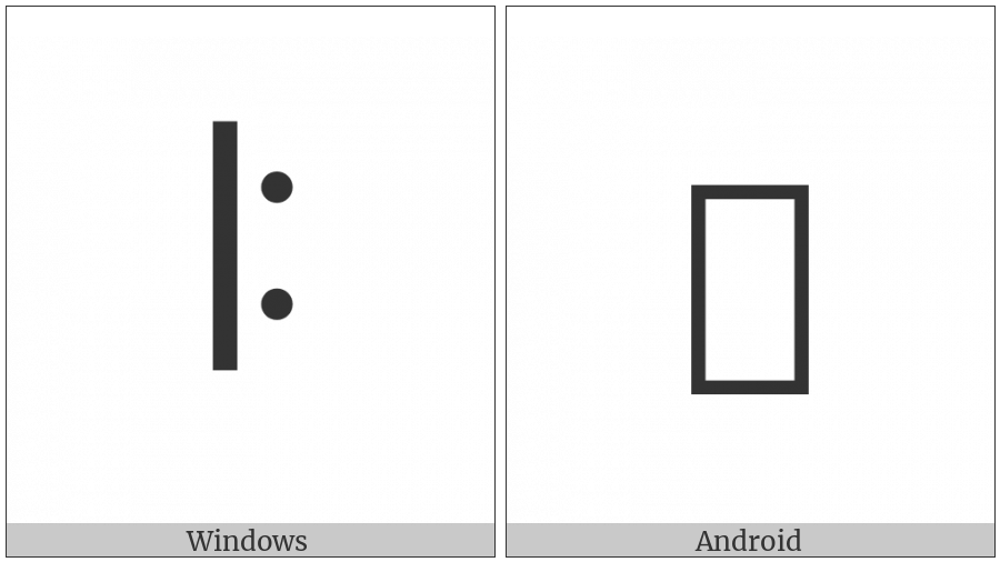 Vai Syllable Yoo on various operating systems