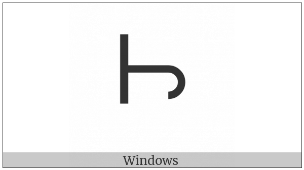 Vai Syllable Lu on various operating systems