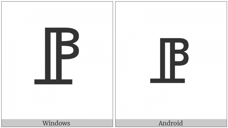 Vai Syllable Jo on various operating systems