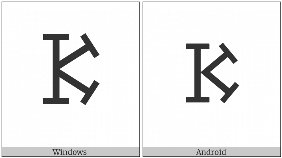 Vai Syllable Ngen on various operating systems