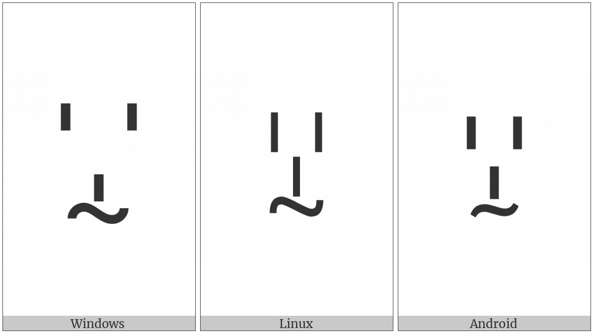 Vai Syllable Re on various operating systems