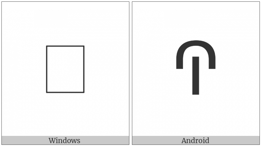 Bamum Letter Pue on various operating systems