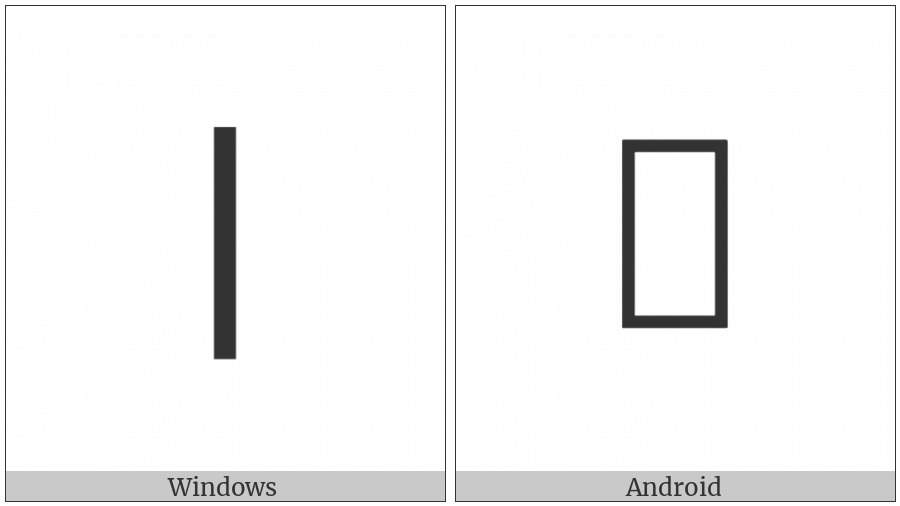 Phags-Pa Mark Shad on various operating systems