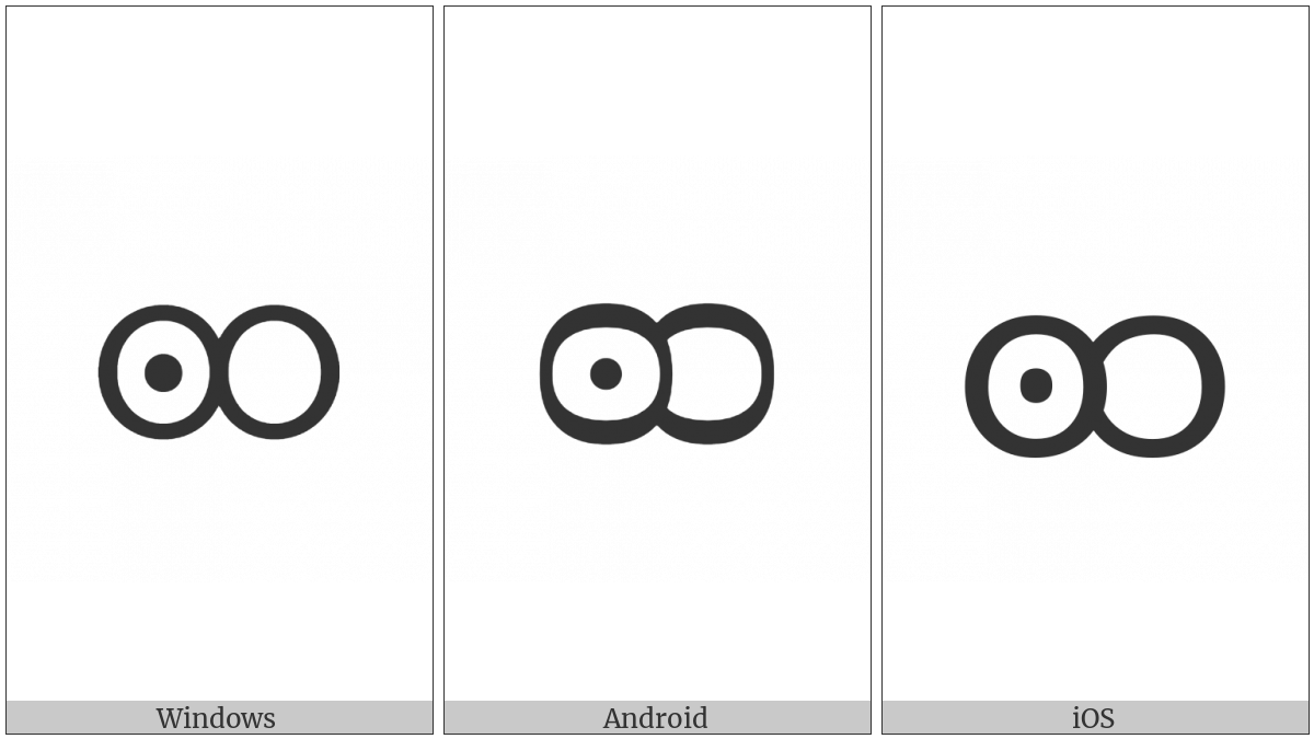 Myanmar Letter Khamti Ttha on various operating systems