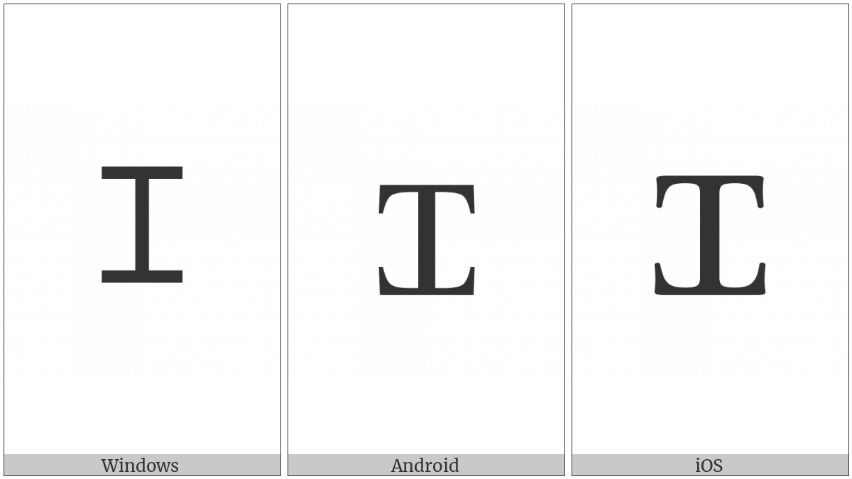 Cherokee Letter Qua on various operating systems