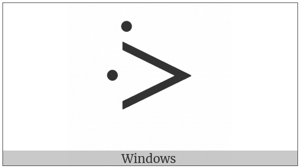 Canadian Syllabics Pwoo on various operating systems