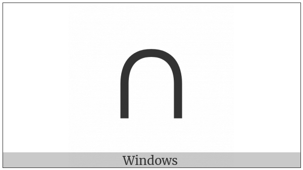 Canadian Syllabics Ti on various operating systems