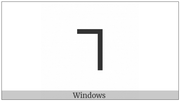 Canadian Syllabics Me on various operating systems