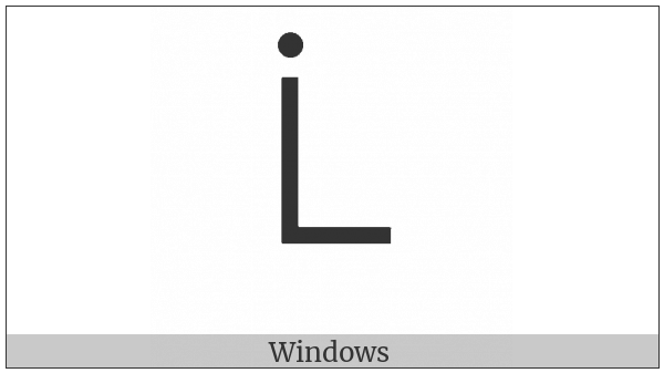 Canadian Syllabics Maa on various operating systems