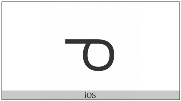 Canadian Syllabics Ne on various operating systems