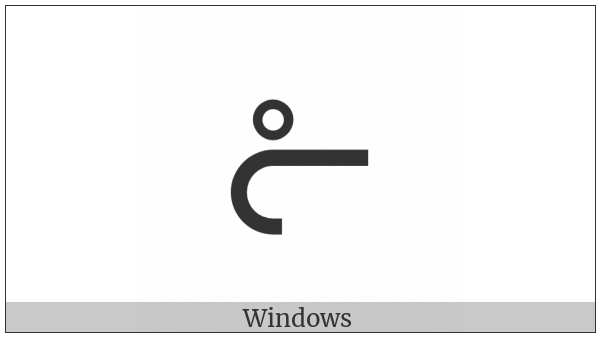 Canadian Syllabics Laai on various operating systems