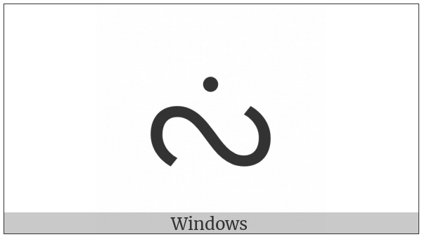 Canadian Syllabics Shoo on various operating systems