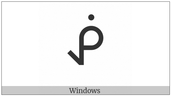 Canadian Syllabics Nunavik Hii on various operating systems