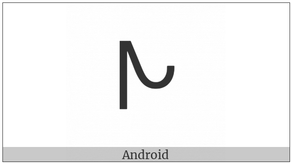 Canadian Syllabics Sayisi Ha on various operating systems