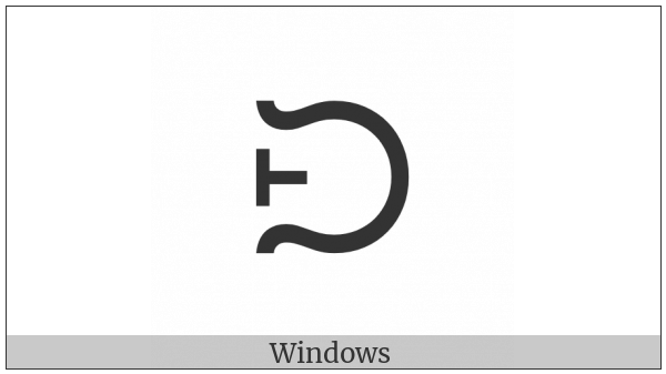 Canadian Syllabics Carrier Dze on various operating systems