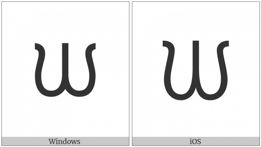 Canadian Syllabics Carrier Su on various operating systems