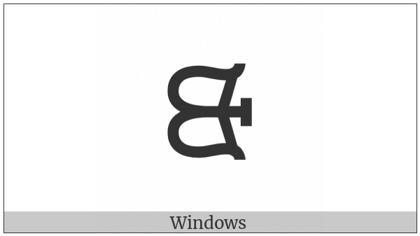 Canadian Syllabics Carrier Ttsa on various operating systems