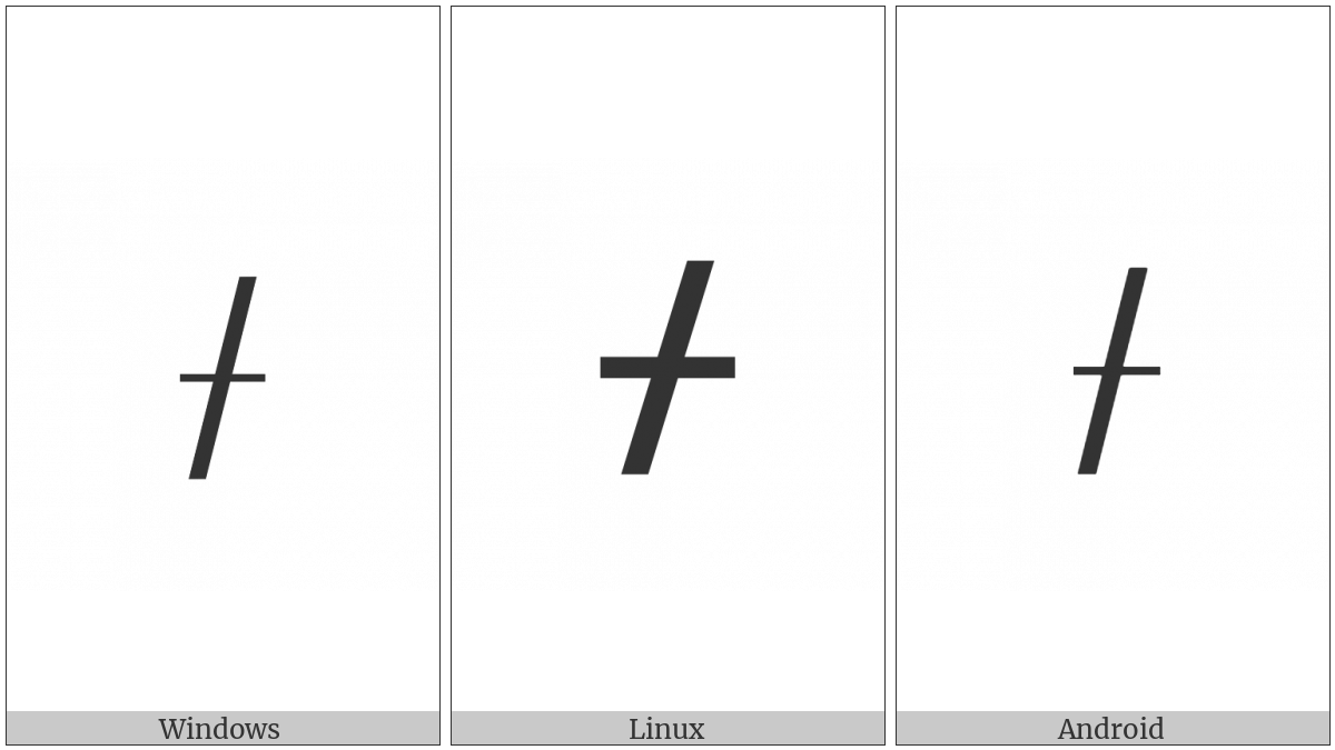 Ogham Letter Muin on various operating systems