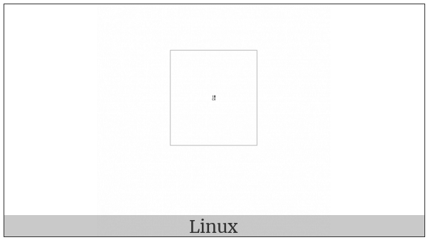 Canadian Syllabics Shoy on various operating systems