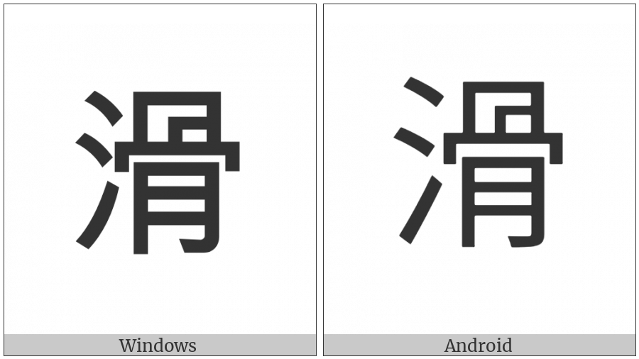 Cjk Compatibility Ideograph-F904 on various operating systems