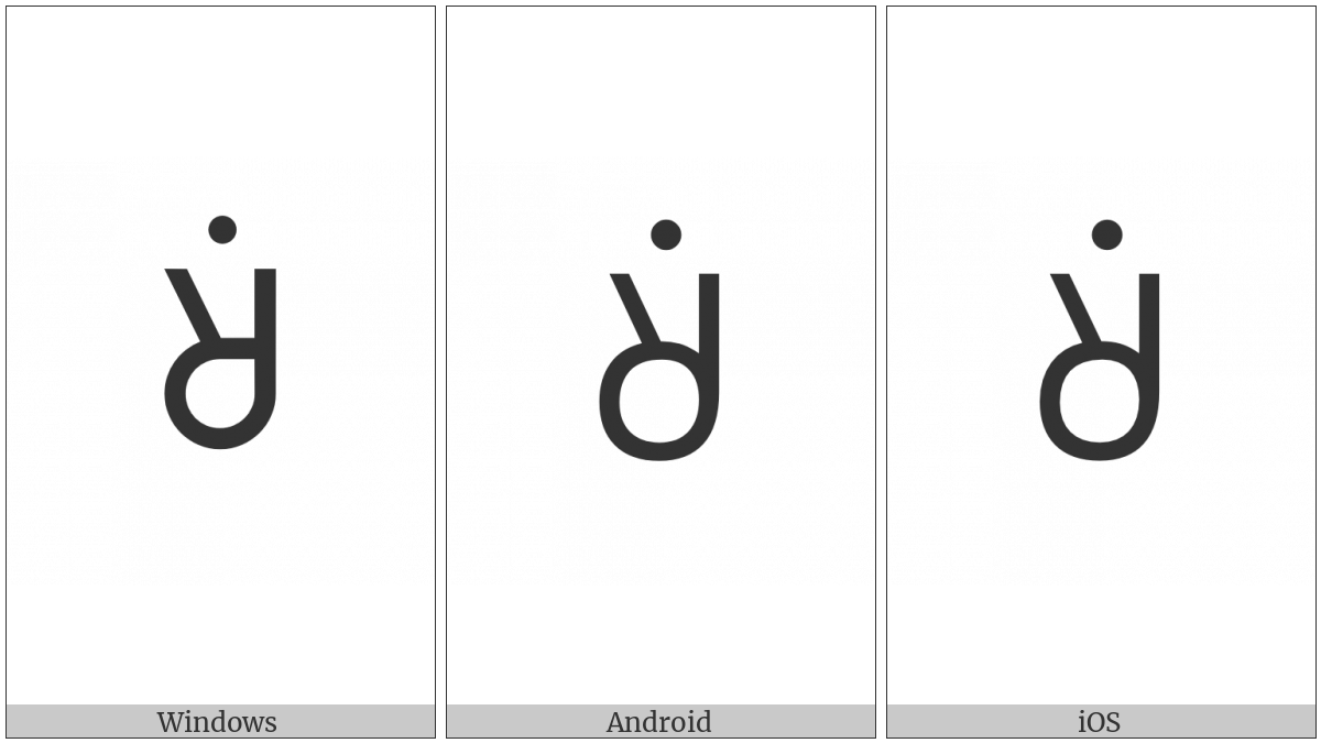 Canadian Syllabics Tlhoo on various operating systems