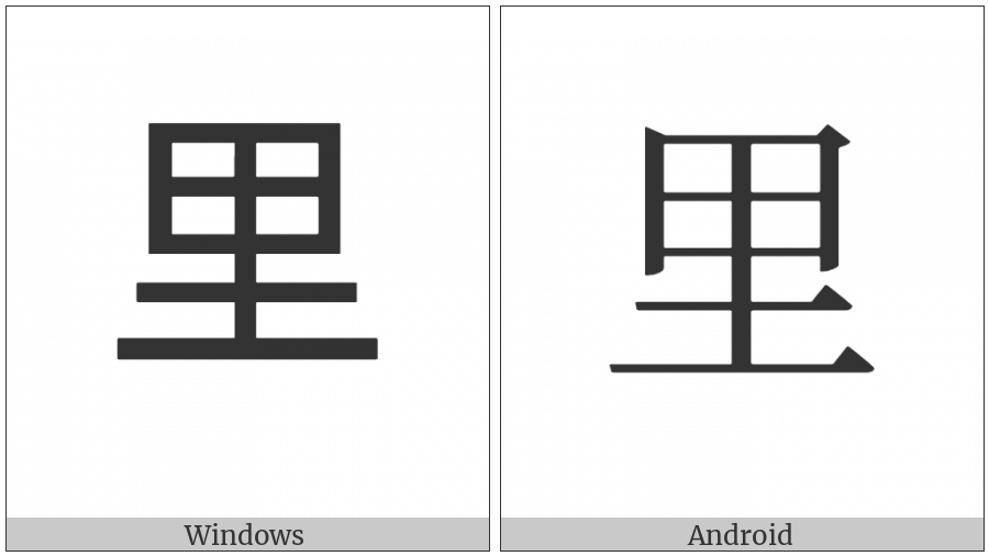 Cjk Compatibility Ideograph-F9E9 on various operating systems