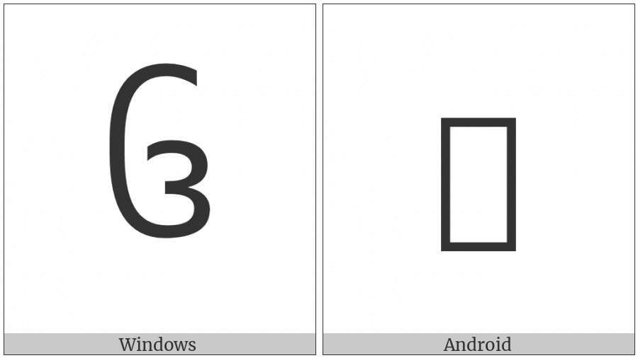 New Tai Lue Letter Low Ta on various operating systems