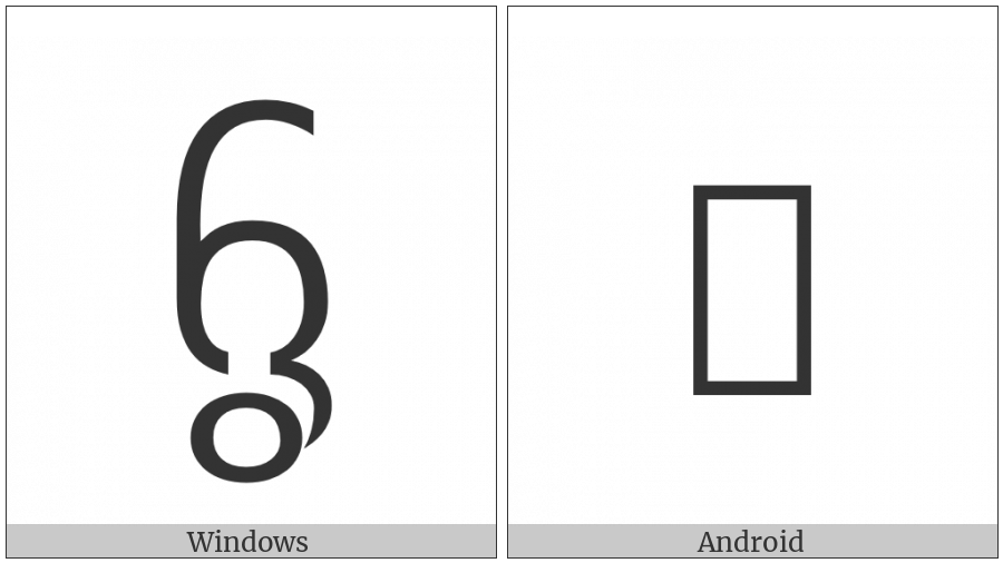 New Tai Lue Letter Low Sua on various operating systems