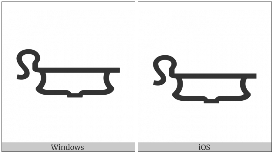 Linear B Ideogram Vessel B221 on various operating systems