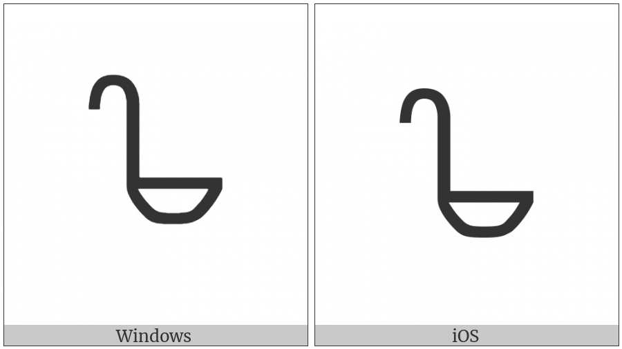 Linear B Ideogram Vessel B229 on various operating systems