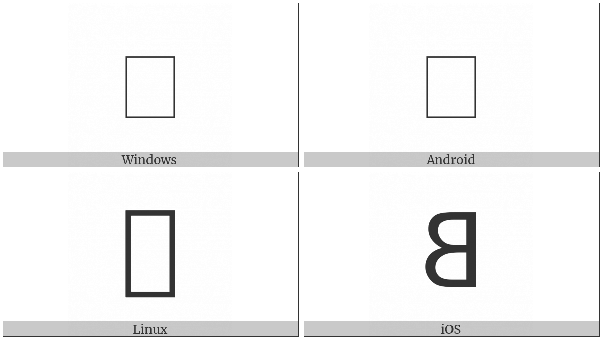 Deseret Capital Letter Bee on various operating systems