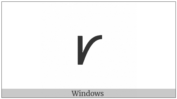 Shavian Letter Ian on various operating systems