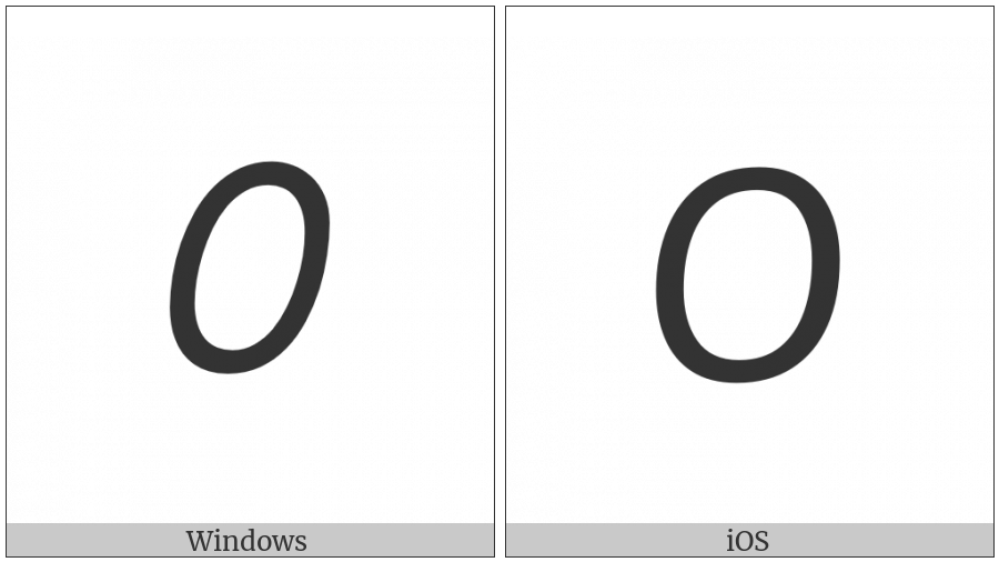 Osmanya Letter Deel on various operating systems