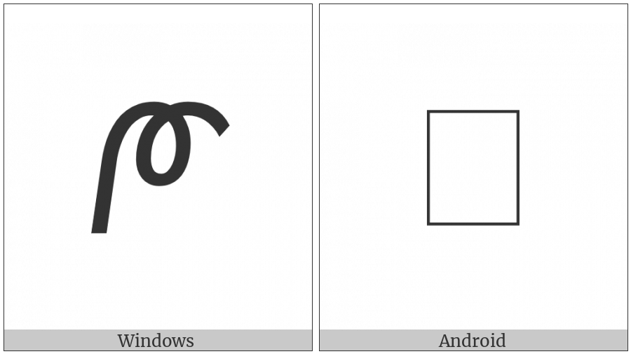 Osage Capital Letter Ma on various operating systems