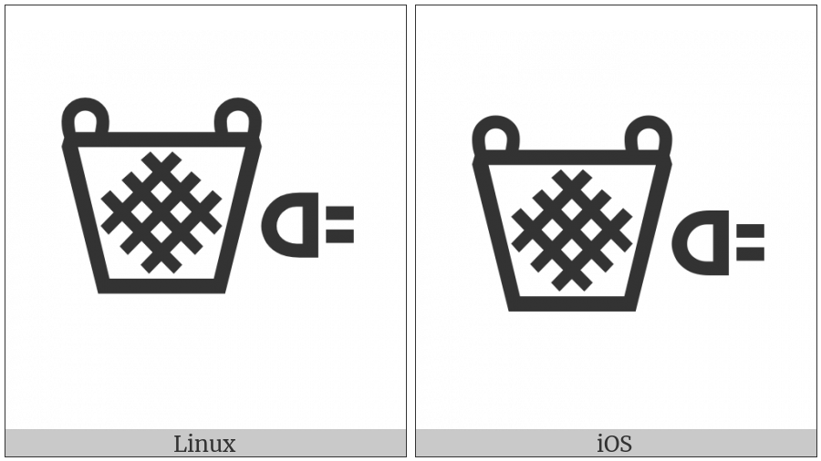 Linear A Sign A663 on various operating systems