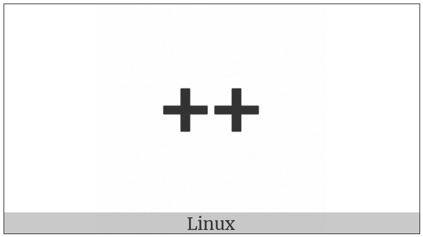 Linear A Sign A715 Bb on various operating systems