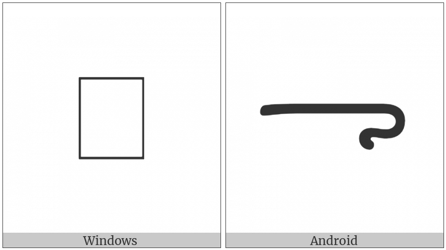 Palmyrene Number Ten on various operating systems