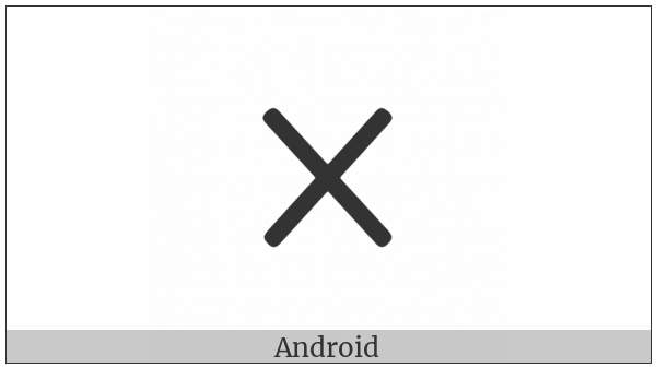 Nabataean Cruciform Number Four on various operating systems